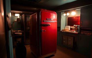 repurposed refrigerator