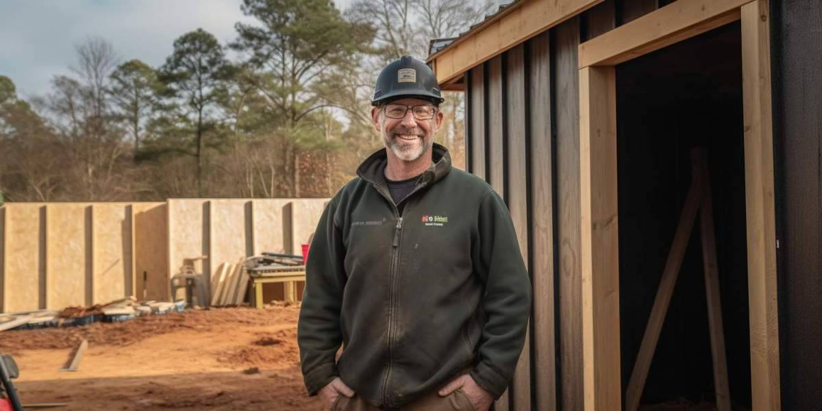 contractor getting rid of an old shed