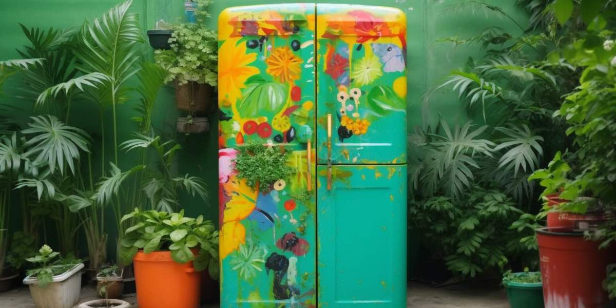 How do I dispose of an old refrigerator? 5 fridge art