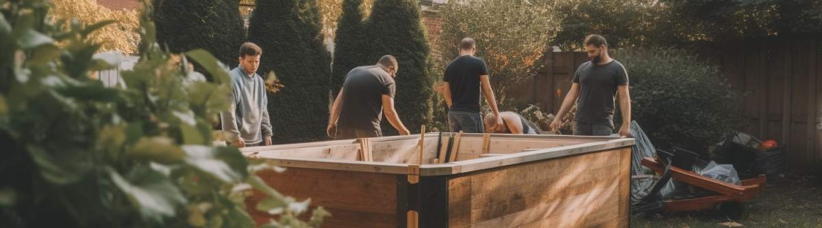 How many people do you need to lift a spa? 2 guys lifting a spa