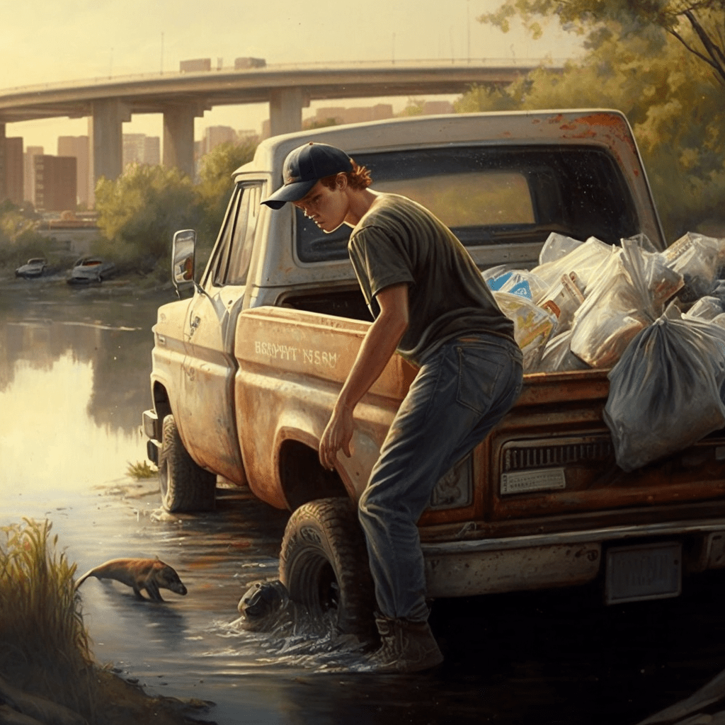 The Risks of Hiring an Unlicensed Junk Removal Company 1 krylernick a shady looking young man in a polo shirt and ball c 5e7e6e7e 4ddc 49f0 83f0 1394ece56c95 1