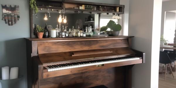 How to get rid of an old piano 3 up-cycled piano bar