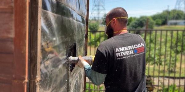 How long does it take to cut up a hot tub? 1 what we take 2